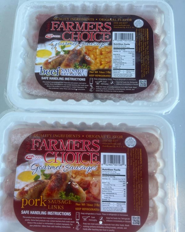 Farmers Choice Sausage- Pork Meat