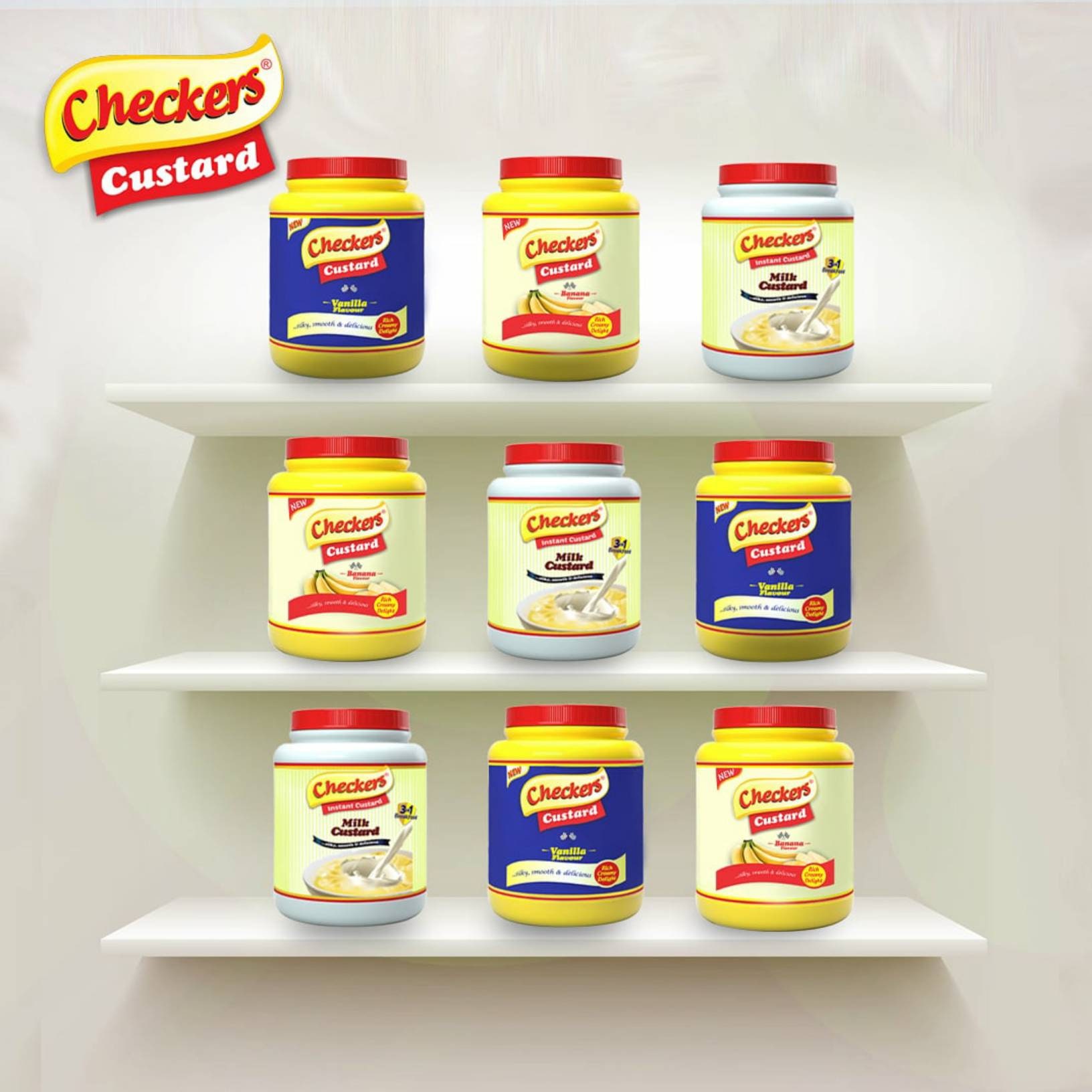 Checkers Custard – Nigerian-Style Custard Powder | Shipped from Nigeria