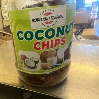 Coconut Candy Chips – Sweet Nigerian Snack with Crunch | Iso African FoodMarket Atlanta