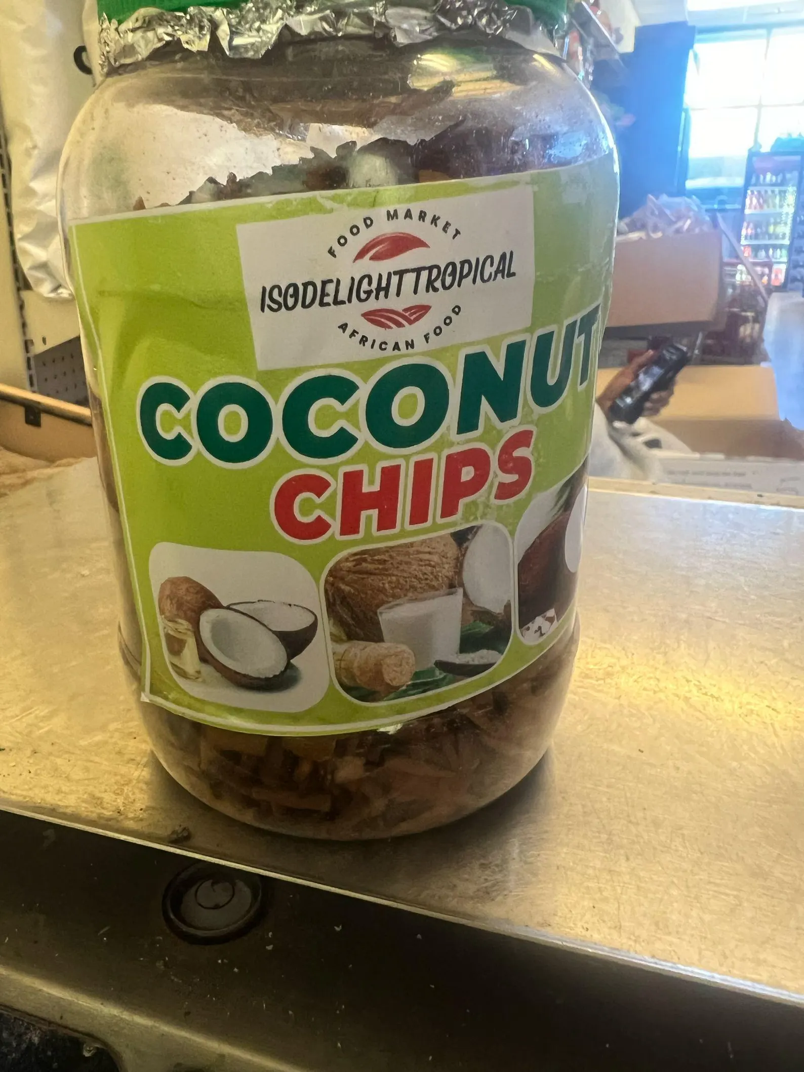 Coconut Candy Chips – Sweet Nigerian Snack with Crunch | Iso African FoodMarket Atlanta