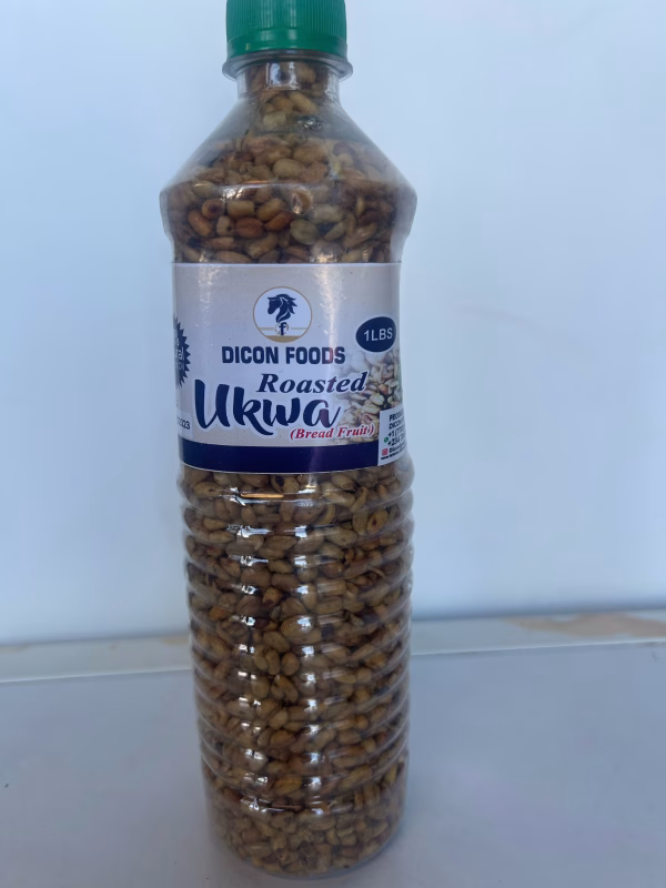 Roasted Ukwa – Crunchy Nigerian Breadfruit Snack for Healthy African Snacking, Available in Atlanta