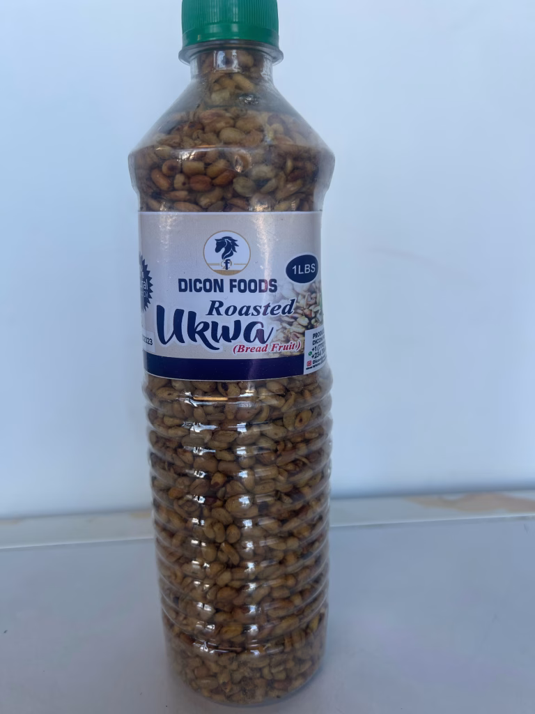 Roasted Ukwa – Crunchy Nigerian Breadfruit Snack for Healthy African Snacking, Available in Atlanta