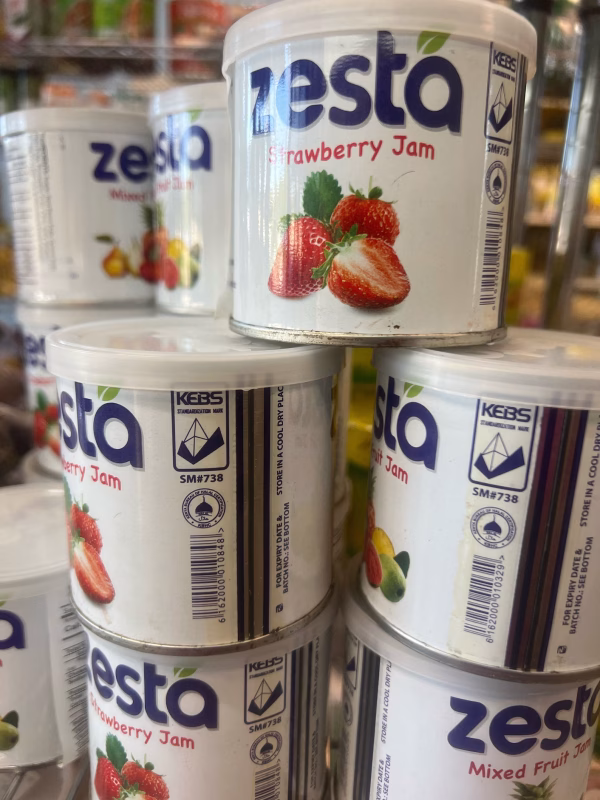 Zesta Strawberry Mixed Fruit Jam – Sweet Kenyan Jam for Bread and Snacks, Available in Atlanta