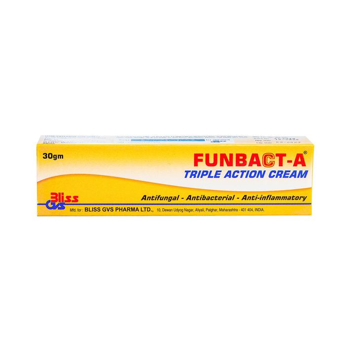 Funbact-A Triple Action Cream – 30g