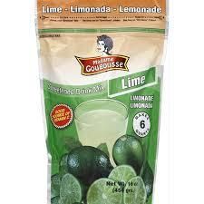 Madame Gougousse Sweetened Lime Limonada Drink Mix