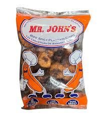 Ripe Spicy Plantain Chips - Mr. John's (14oz)