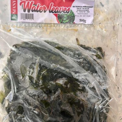 Water leaf frozen