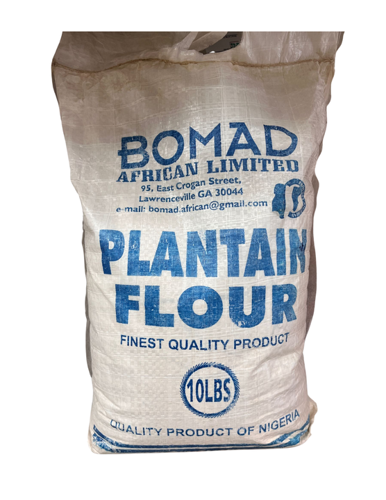 Bomad Plantain Flour - 10lbs
