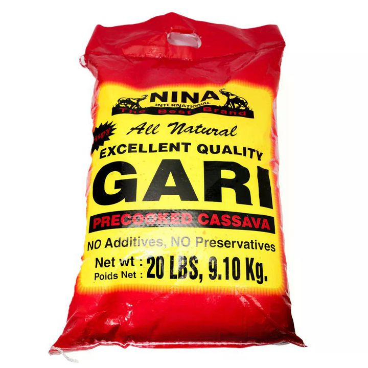 Garri (Pre-cooked grated cassava) - 20lbs