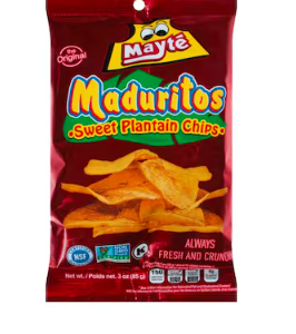 Plantain chips sweet
