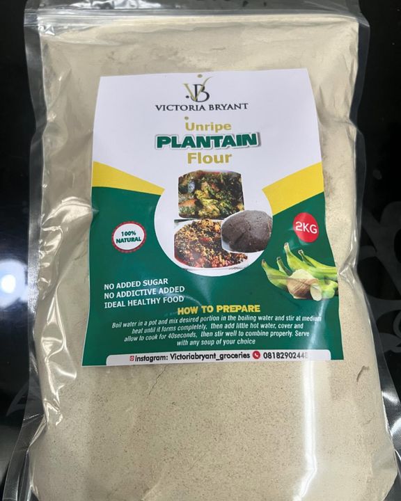 Unripe Plantain Flour - 2kg