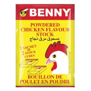 Benny Chicken Flavored Stock Cubes 17g powdered bouillon seasoning
