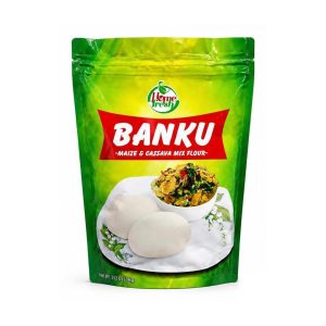 Banku Mix (Maize & Cassava Flour) 1kg | Isodelight Tropical